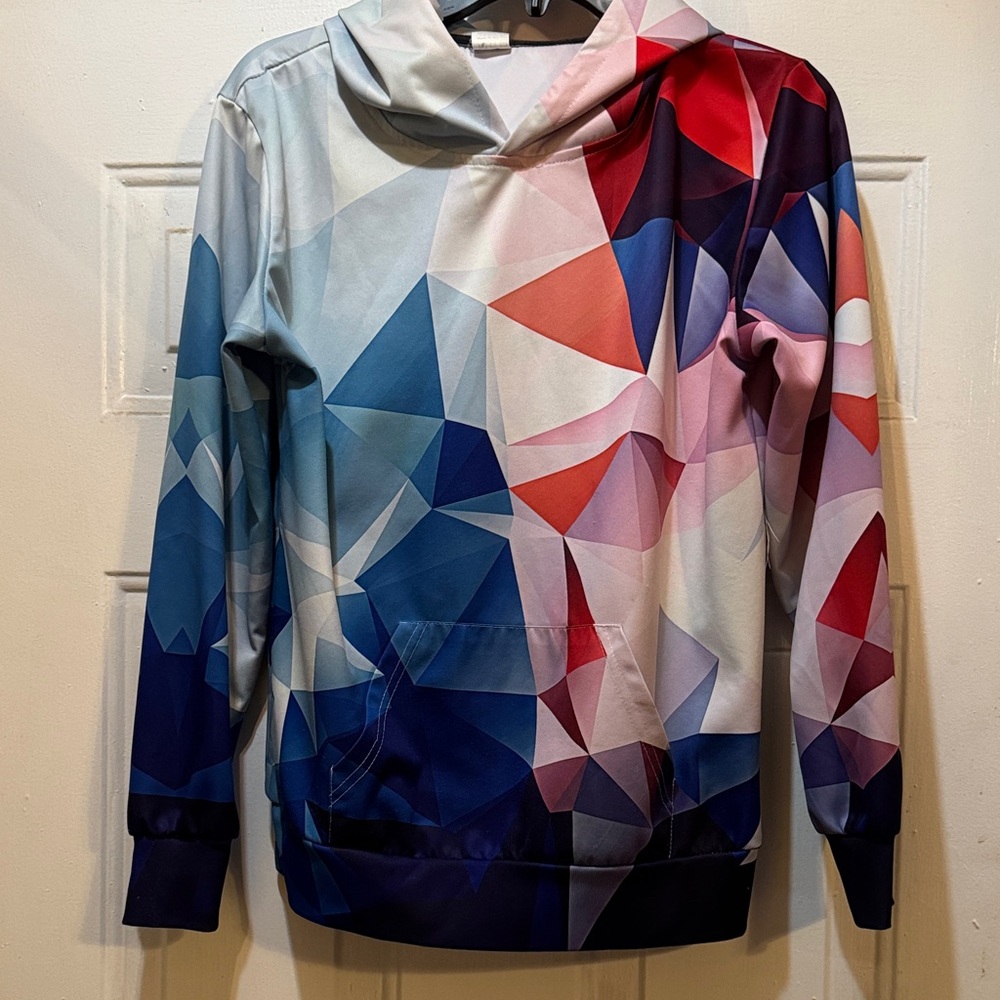Geometric Multicolor Sweater